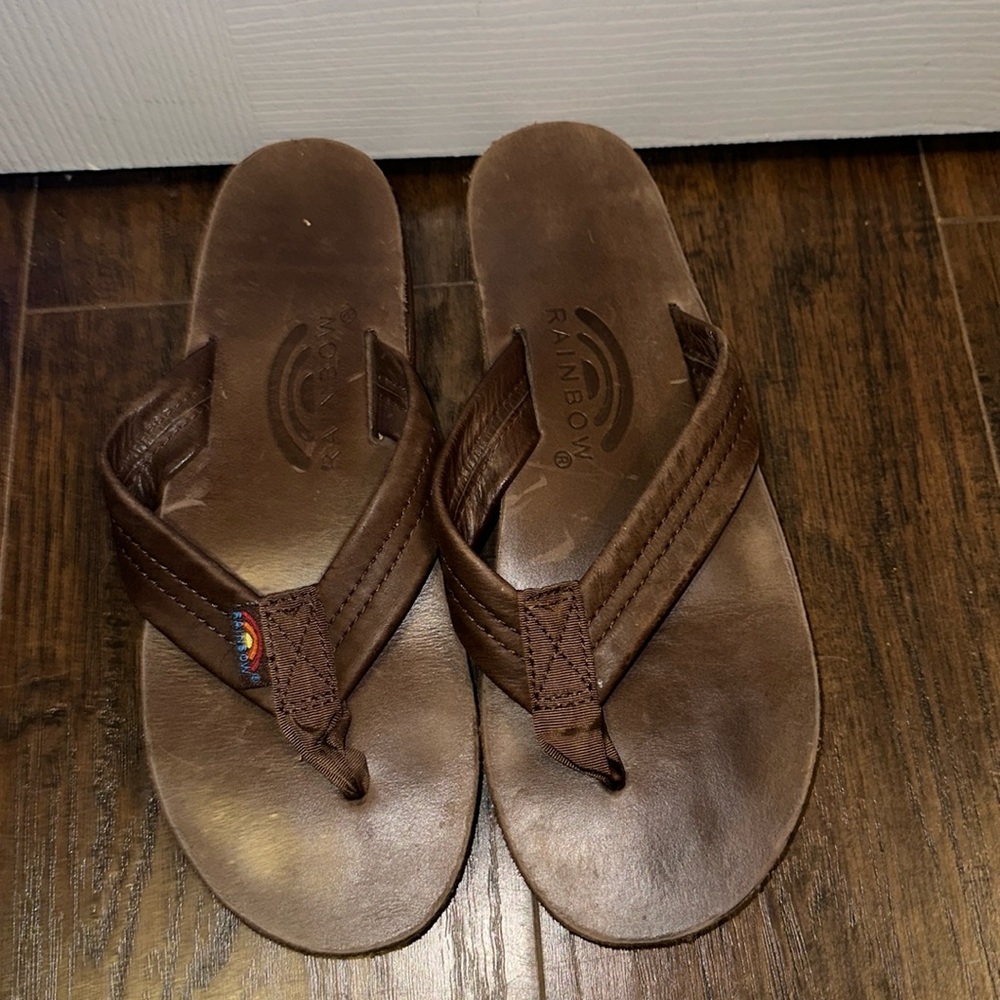 Brown Rainbow Sandals